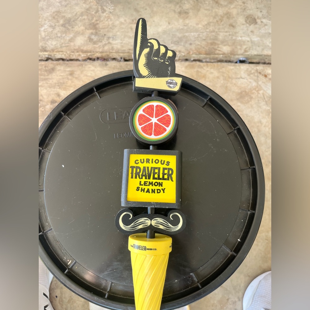 Traveler Lemon Shandy Tap Handle